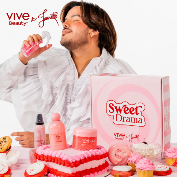 COLECCION VIVE BEAUTY X JUANITO SWEET DRAMA