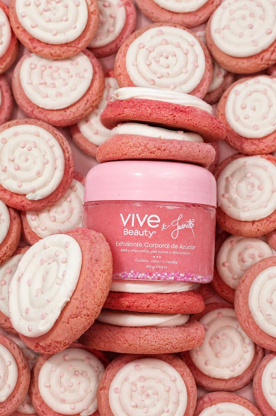 EXFOLIANTE DE AZUCAR BODY PARTY 450 ML VIVE BEAUTY