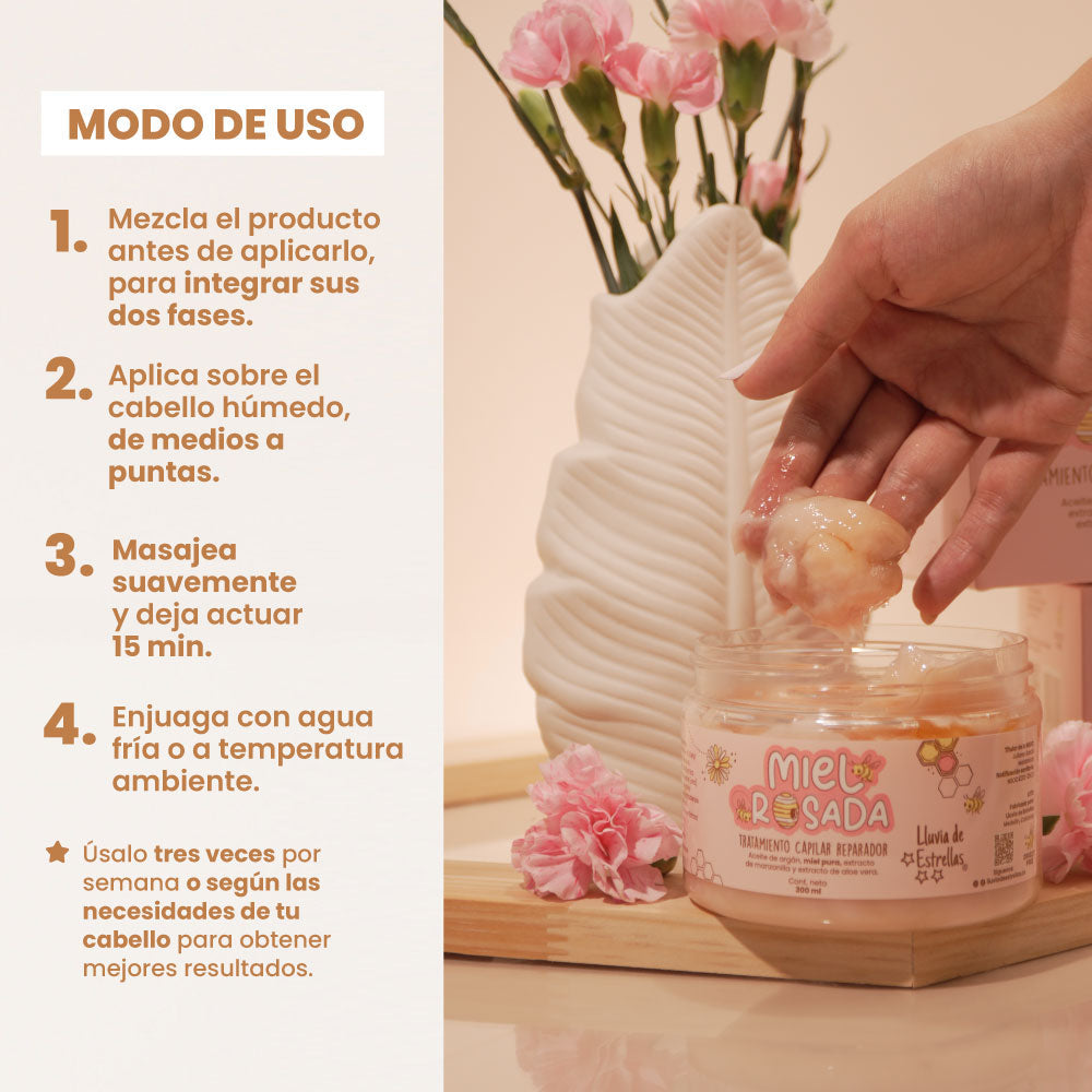 TRATAMIENTO MIEL ROSADA LLUVIA DE ESTRELLAS