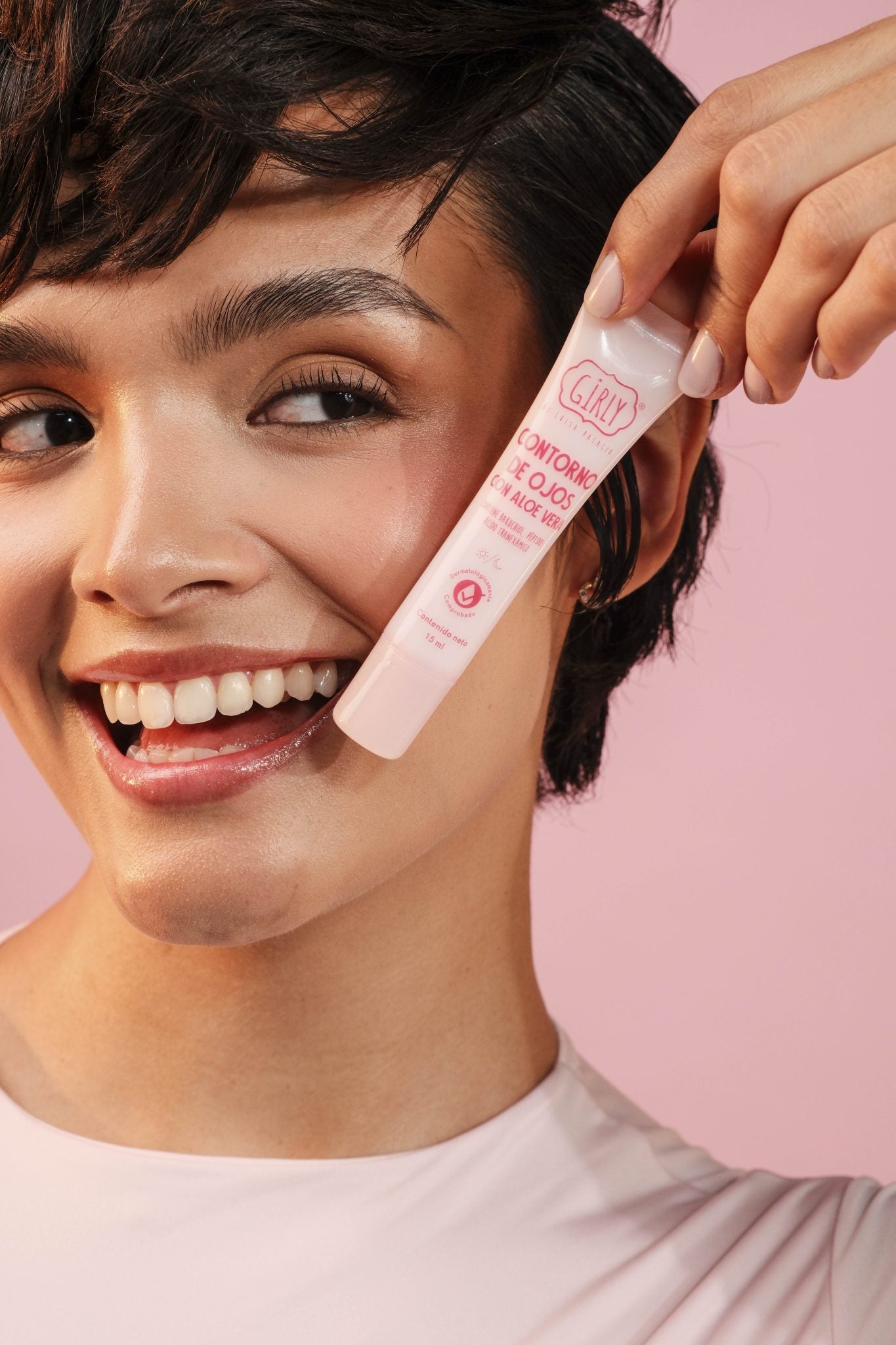 Contorno de ojos con aloe Vera Girly