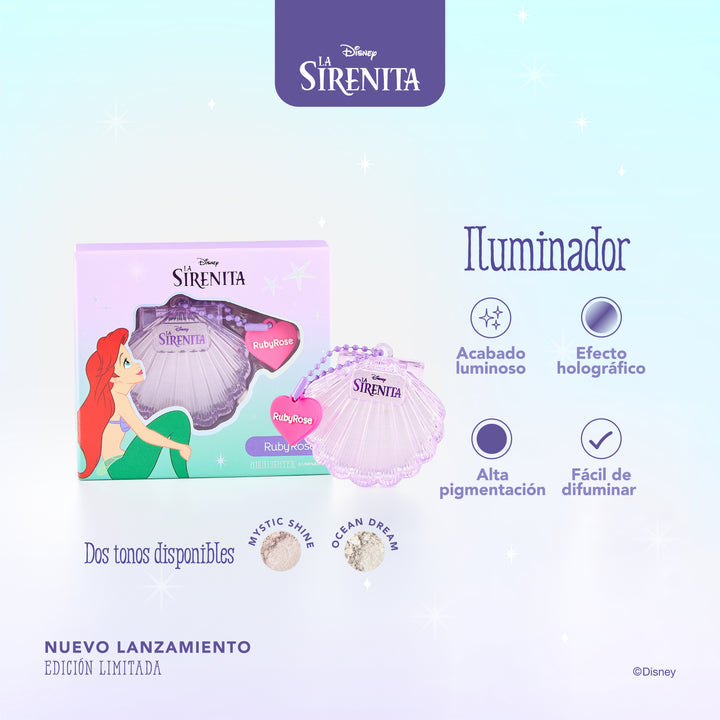 ILUMINADOR COMPACTO LA SIRENITA REF OCEAN DREAM