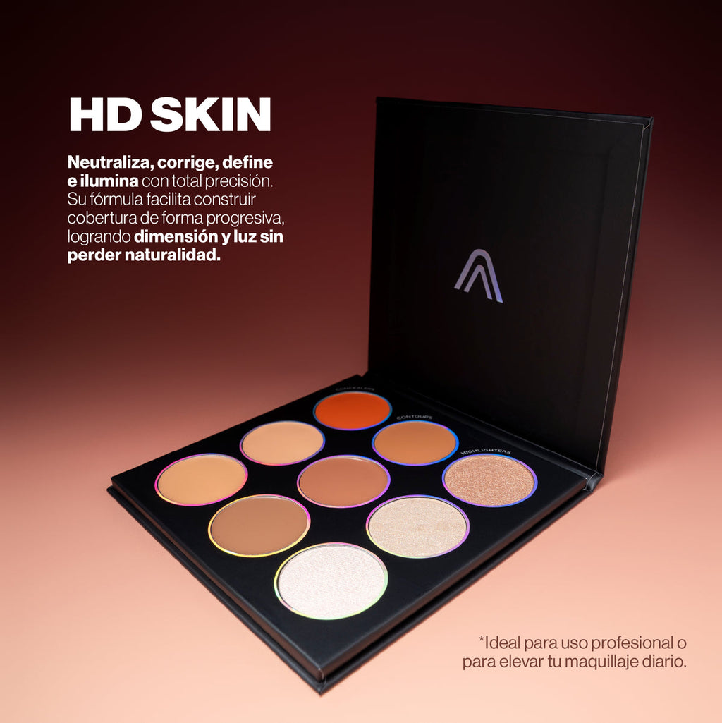 PALETA HD SKIN - MAKEUP EXPERT ATENEA