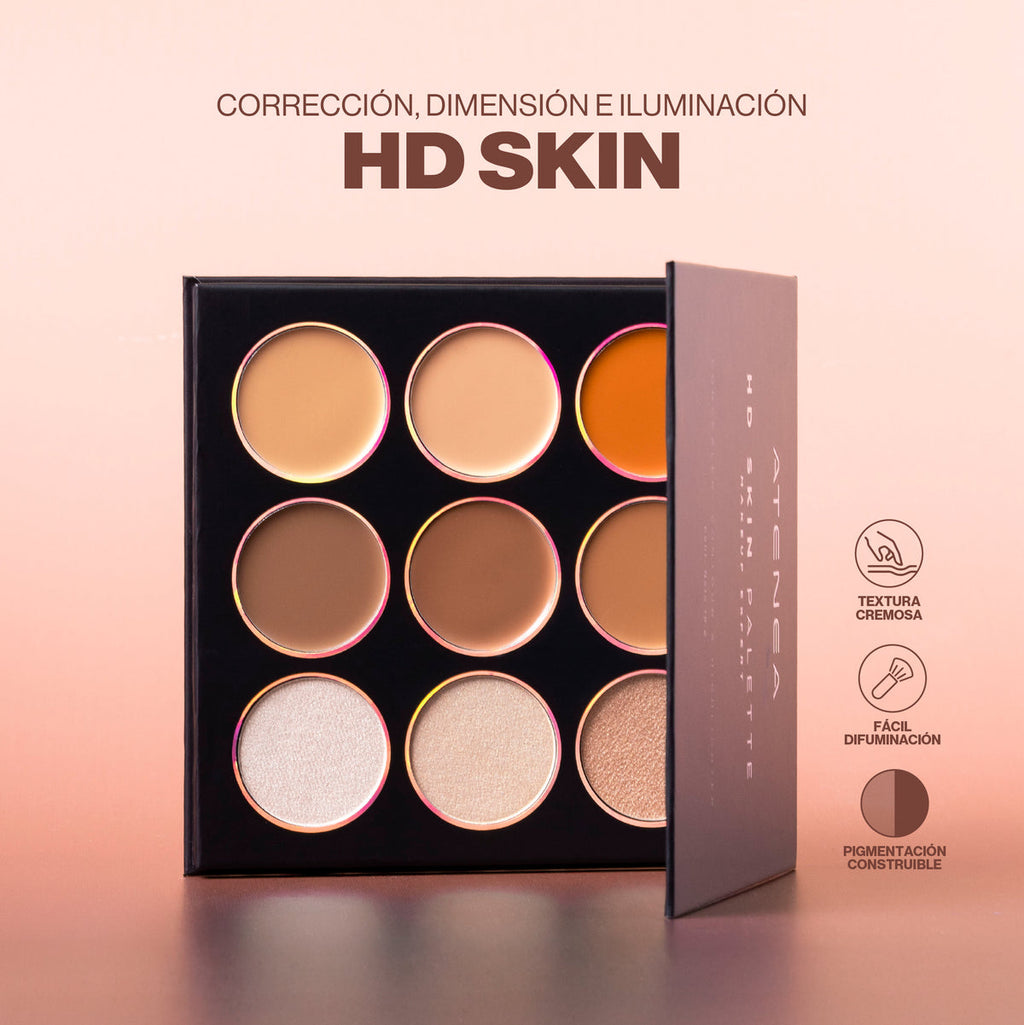 PALETA HD SKIN - MAKEUP EXPERT ATENEA