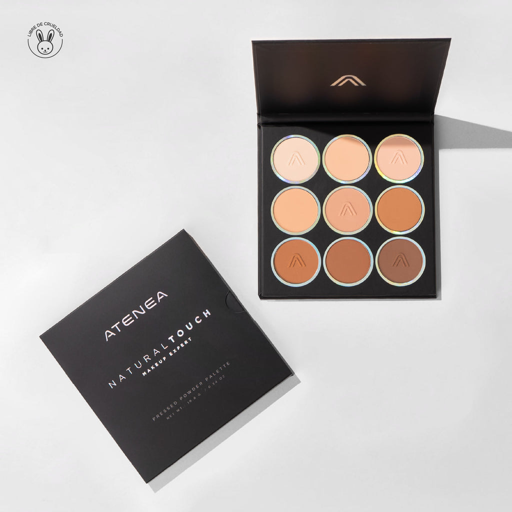 PALETA DE POLVOS COMPACTOS NATURAL TOUCH