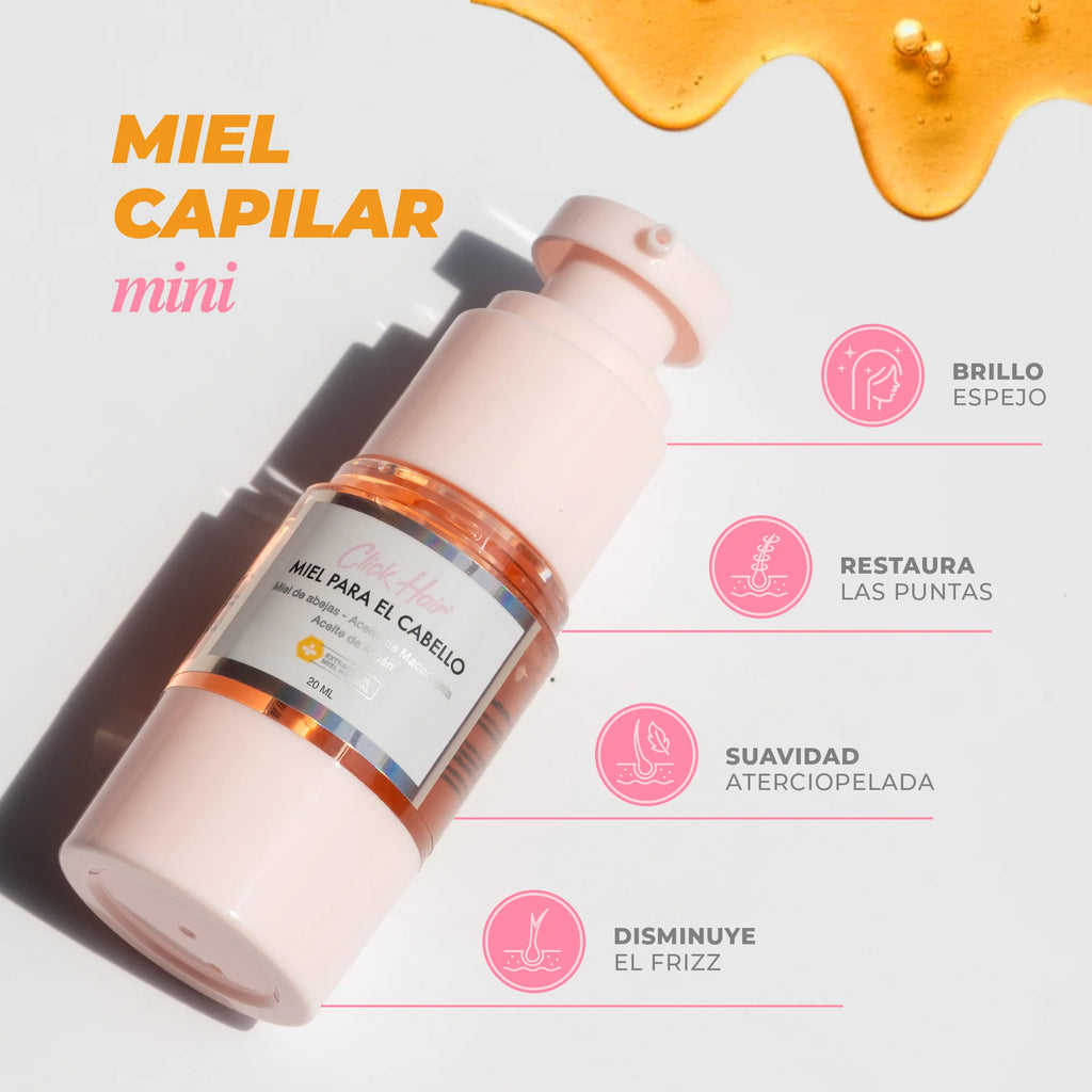 MIEL PARA EL CABELLO MINI CLICK HAIR